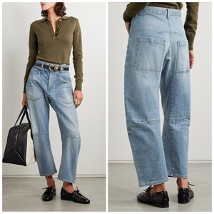 NILI LOTAN Shon high-rise tapered jeans Size 26